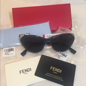 Fendi Cat Eye Sunglasses NWT